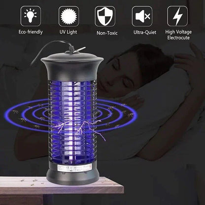 Electric Fly Gnat Killer Lamp Pests Fly Insect Trap Mosquito Bug Zapper 4,000V